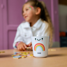 personalised plastic cup for children