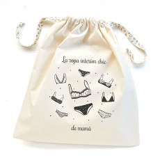 bolsa de algodón para la ropa