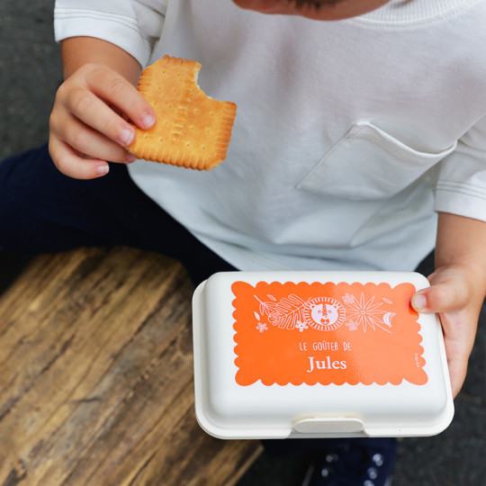 boite gouter enfant personnalisée