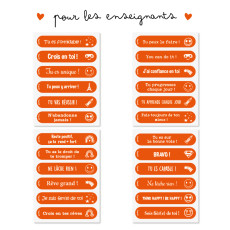 kindness stickers french version for teachers