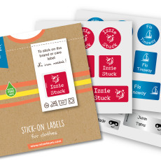 Stick on clothing labels - Free delivery | Mine4Sure
