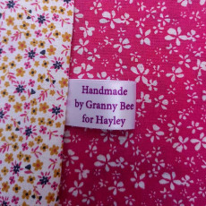 personalised sewing labels