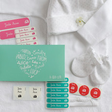 mixed labels baby pack gift