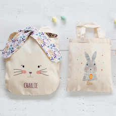 Personalised Easter Gift Bags Medium or Large Bags Any Name & Colours Treat Bag