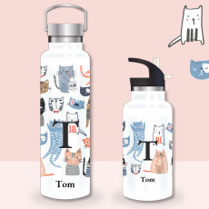 personalised metal water bottles
