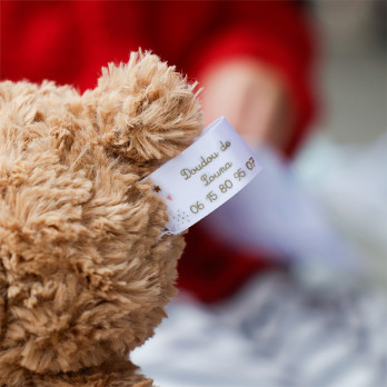 etiquette doudou