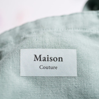 étiquettes tissées à coudre