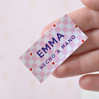 etiquetas textiles termoadhesivas personalizadas