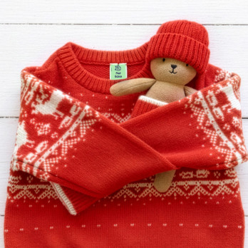 etiquette autocollante pull