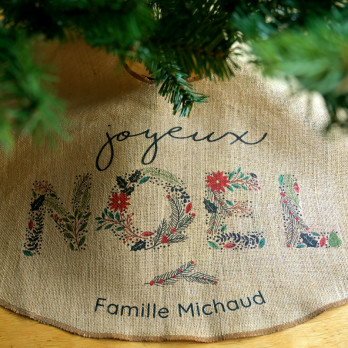 DIY Noël : broder des étiquettes cadeaux en bois - Marie Claire