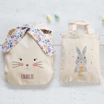 bolsas de pascua diseño conejos