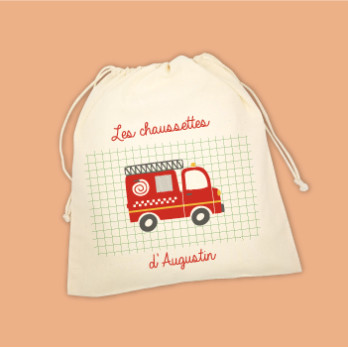 sac linge enfant personnalisé