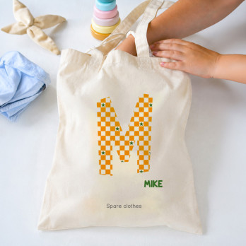 Personalised tote bag for babys