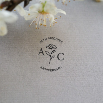 initial ink stamp