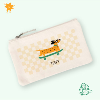TROUSSE PERSONNALISÉE TECKEL POUR L'ÉCOLE