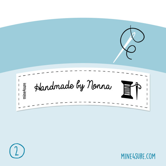 Personalised sew on name labels