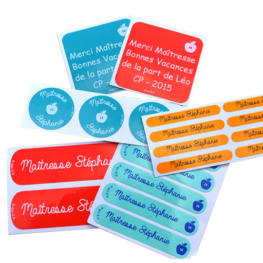 Pack Merci Maitresse Les Etiquettes Personnalisees A Offrir Une Idee Cadeau Utile Et Pas Chere Pour Un Maitre Ou Une Maitresse A Qui S