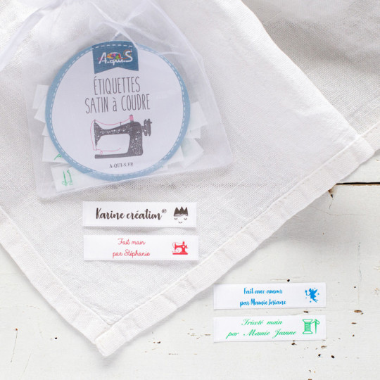 150 Étiquettes Thermocollantes Personnalisables Pour Vêtements - Résistantes Au Lavage, Taille 6x1 Cm, Pour Marquer Les Affaires Des Enfants Et Adultes