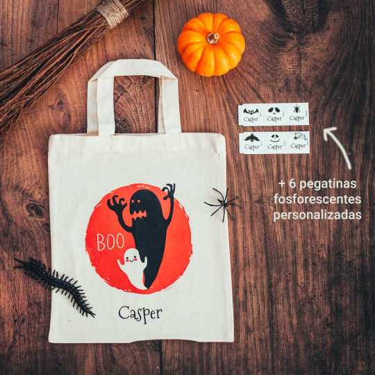 Bolsa de Halloween personalizable para recolectar | Soyde