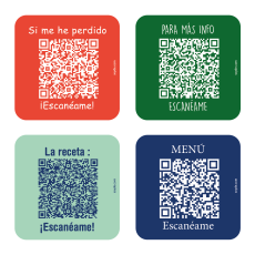 pegatinas código QR