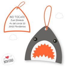 pegatinas tiburón
