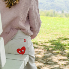 patch thermocollant coeurs