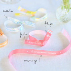 pulseras de tela personalizadas