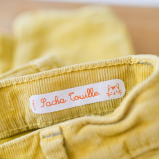 étiquette enfant thermocollante à personnaliser