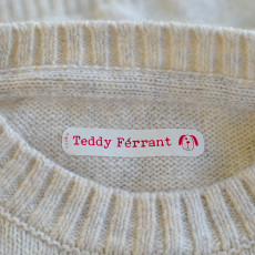 etiquette thermocollante enfant vetement