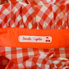 etiquette thermocollante