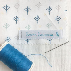 etiquetas de tela personalizadas para costura