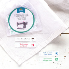 etiquetas para ropa coser