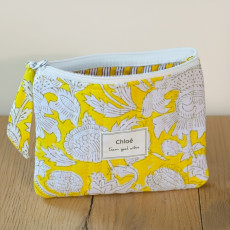 pochette tissu indien