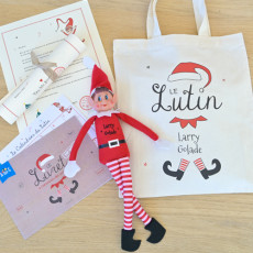 Le lutin rouge et blanc Larry Golade