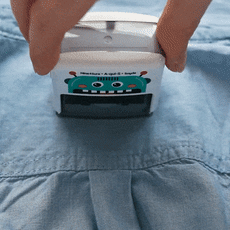 Tampon textile A-qui-S