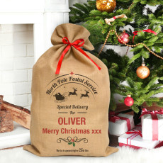 customised Santa sacks