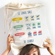 sac coton enfant personnalisé
Idéal pour les affaires sales pour la crèche ou la maternelle