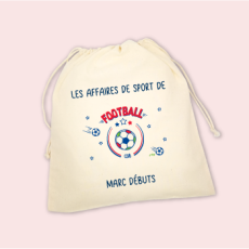 sac personnalisé foot