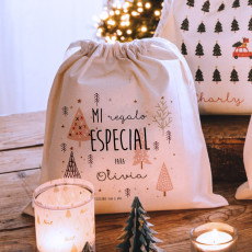 Bolsa de regalo personalizada para Navidad