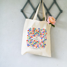 sac tote bag pour maitresse en coton à personnaliser