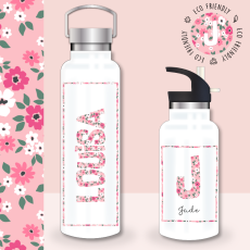 personalised stainless steel water bottle