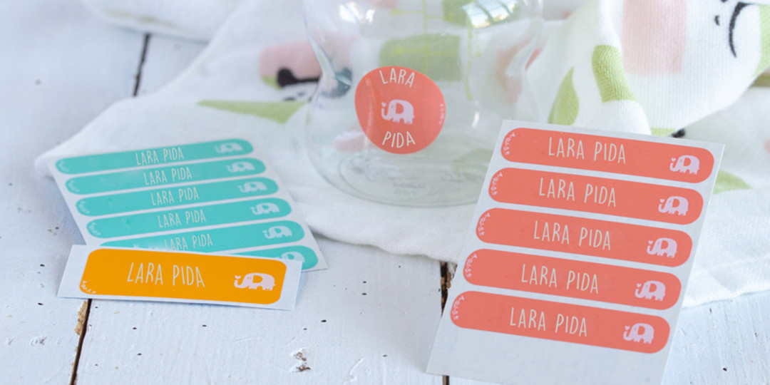 Etiquetas Adhesivas Impermeables Nombre Escolar Niños,... | Cuotas Sin