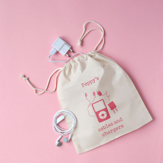 Drawstring personalised bag sale