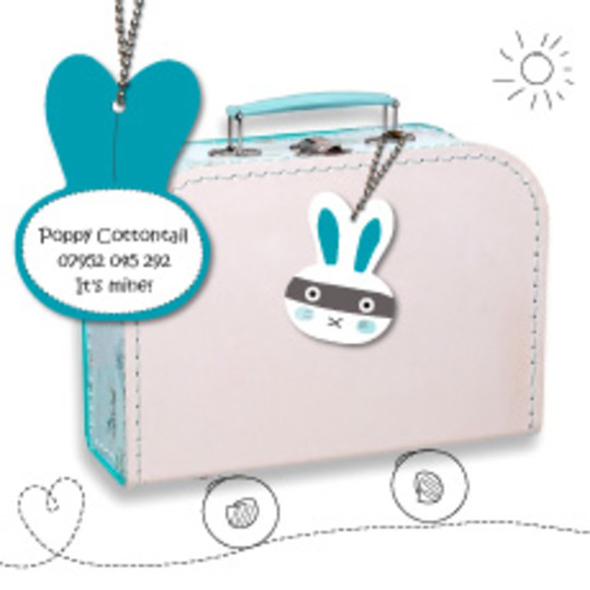 School bag name labels hot sale