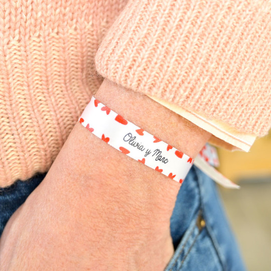 Pulseras de tela personalizadas - Pulseras para eventos