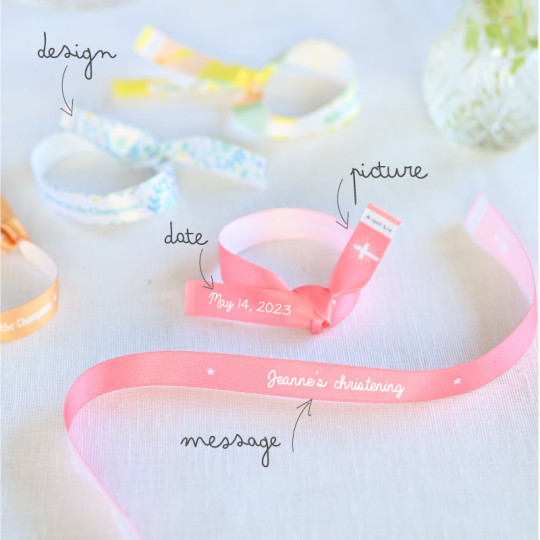 Personalized wristbands sales