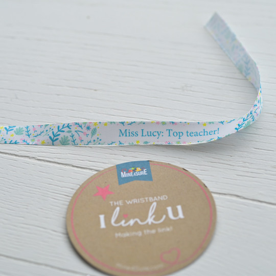 Personalised fabric wristbands deals uk