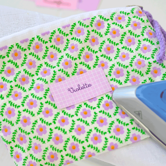 etiquette à personnaliser thermocollante