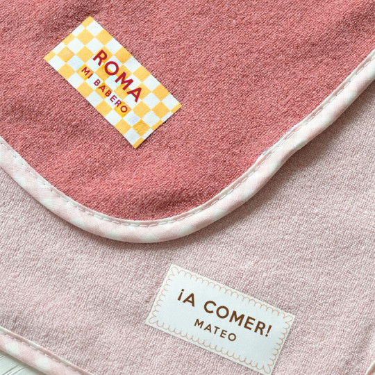 etiqueta para textil