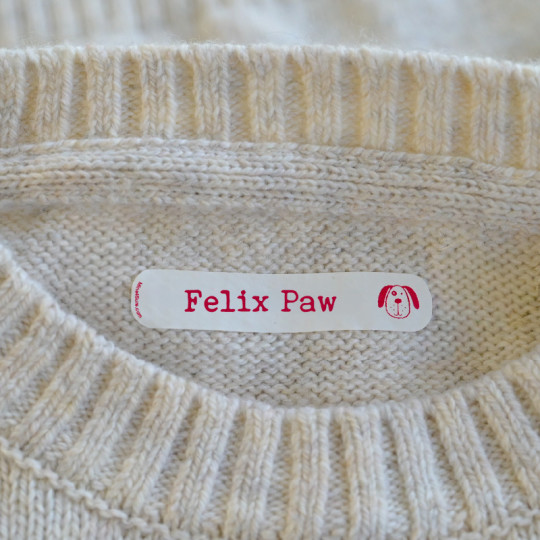 iron on clothes labels